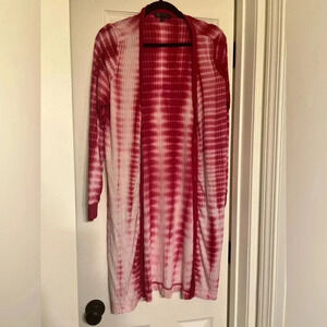 DG2 Pink Tie die Cardigan Size M